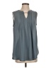 Pleione 100% Polyester Gray Sleeveless Blouse Size S - photo 1