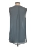 Pleione 100% Polyester Gray Sleeveless Blouse Size S - photo 2