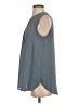 Pleione 100% Polyester Gray Sleeveless Blouse Size S - photo 5
