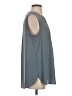 Pleione 100% Polyester Gray Sleeveless Blouse Size S - photo 4