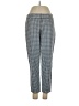 J.Crew 100% Cotton Houndstooth Blue Casual Pants Size 2 - photo 1