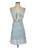 Unbranded 100% Rayon Blue Casual Dress Size S (estimated) - photo 1