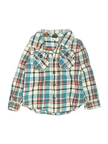 Tea Long Sleeve Button-Down Shirt (view 1)