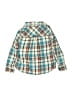 Tea Plaid Teal Long Sleeve Button-Down Shirt Size 18-24 mo - photo 2