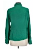 MNG Green Long Sleeve Blouse Size 10 - photo 2