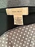 Diana Belle Polka Dots Black Short Sleeve Top Size L - photo 7