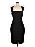 L'Agence Solid Black Cocktail Dress Size 10 - photo 1