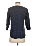Mod-O-Doc Animal Print Blue 3/4 Sleeve Blouse Size S - photo 2
