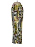 Mustard Seed Print Yellow Casual Pants Size M - photo 1