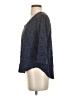Mod-O-Doc Animal Print Blue 3/4 Sleeve Blouse Size S - photo 5