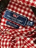 Vineyard Vines 100% Cotton Checkered-gingham Red Long Sleeve Button-Down Shirt Size 12 - 14 - photo 3