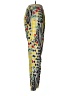 Mustard Seed Print Yellow Casual Pants Size M - photo 4