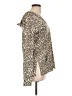 Blue Rain Animal Print Tan Pullover Sweater Size L - photo 4