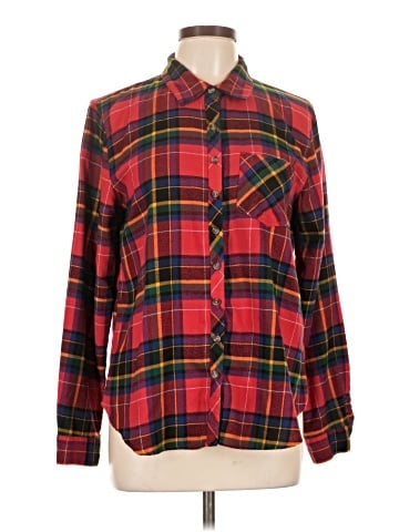 Maurices Long Sleeve Button-Down Shirt (view 1)
