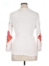 Solitaire White 3/4 Sleeve Blouse Size 1X - photo 2