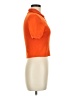 Topshop Orange Short Sleeve Polo Size 8 - photo 4