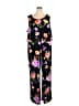 IMAN Floral Black Jumpsuit Size 3X - photo 1