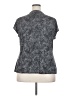Lane Bryant Gray Short Sleeve Blouse Size 18 - 20 Plus - photo 2