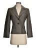 Antonio Melani Houndstooth Gray Wool Blazer Size 2 - photo 1