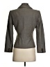 Antonio Melani Houndstooth Gray Wool Blazer Size 2 - photo 2