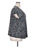 Lane Bryant Gray Short Sleeve Blouse Size 18 - 20 Plus - photo 4