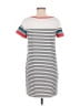 Heyton Stripes White Casual Dress Size M - photo 2