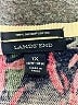 Lands' End 100% Supima Cotton Floral Purple Pullover Sweater Size 1X - photo 7