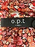 o.p.t 100% Polyester Paisley Red Casual Dress Size XS - photo 7