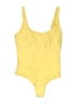 Rip Curl Solid Yellow One Piece Swimsuit Size XL (estimated) - photo 1