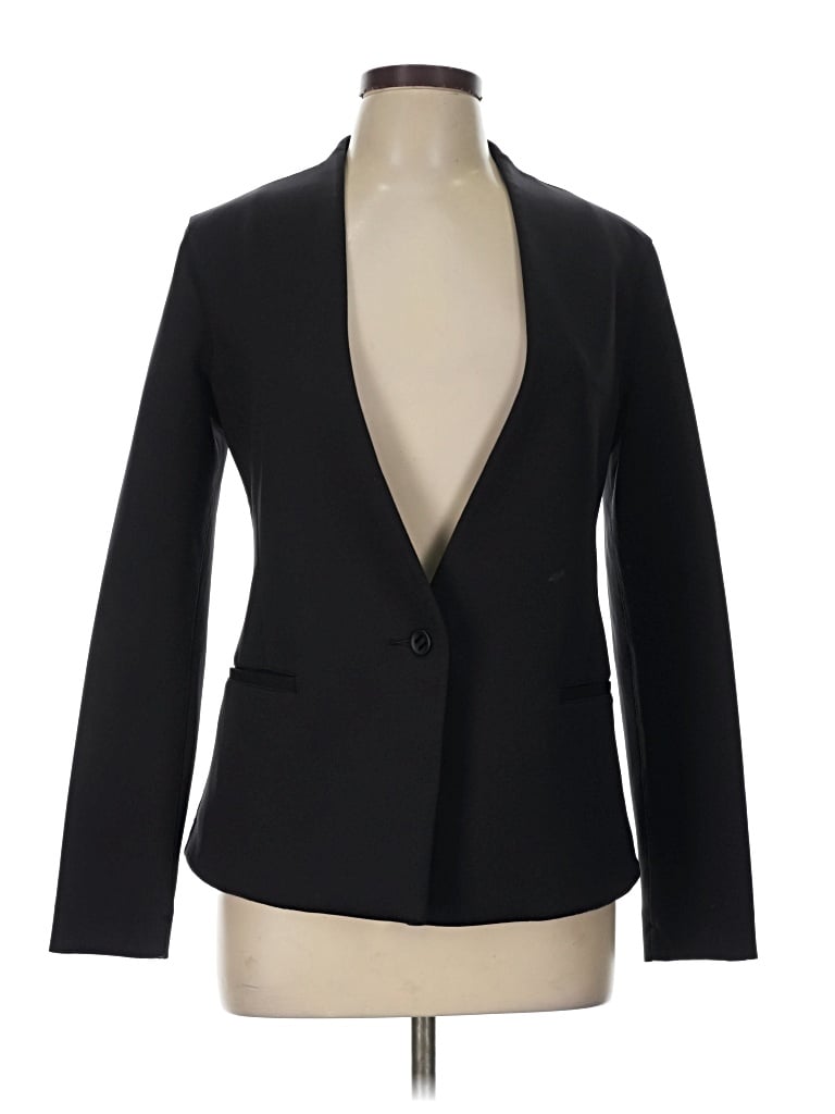 Pre-owned Unbranded Blazer Jacket In Black