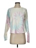 Retro Brand 100% Cotton Tie-dye White Blue Sweatshirt Size S - photo 1