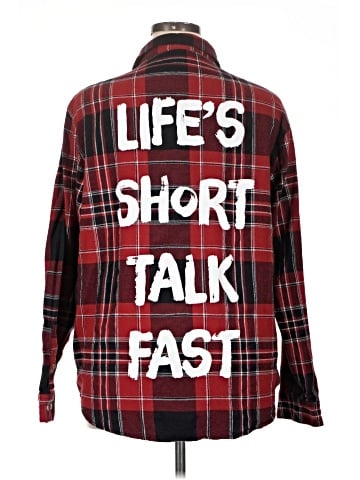 Warner Bros Long Sleeve Button-Down Shirt (view 2)