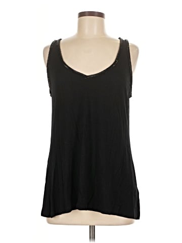 Velvet Sleeveless T-Shirt (view 1)