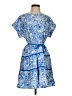 She + Sky Paisley Blue Cocktail Dress Size S - photo 1