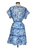 She + Sky Paisley Blue Cocktail Dress Size S - photo 2