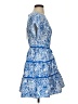 She + Sky Paisley Blue Cocktail Dress Size S - photo 4