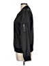New Directions 100% Polyester Solid Black Track Jacket Size L - photo 5