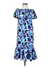 Lularoe Print Blue Casual Dress Size S - photo 1