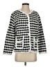 Assorted Brands Houndstooth White Cardigan Size S - photo 1