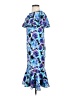 Lularoe Print Blue Casual Dress Size S - photo 5