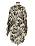 H&M Animal Print Ivory Long Sleeve Blouse Size L - photo 1