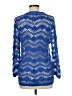 Chico's Blue Long Sleeve Blouse Size Med (1) - photo 2