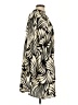 H&M Animal Print Ivory Long Sleeve Blouse Size L - photo 4