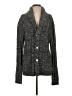 Ser.O.Ya 100% Polyester Gray Cardigan Size S - photo 1