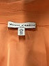 Maison d' Amelie Orange Long Sleeve Blouse Size S - photo 7