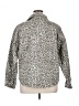 Vigoss 100% Cotton Animal Print Silver Jacket Size XL - photo 2