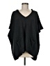 Michael Stars Black Poncho Size Med (1) - photo 1