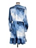 Scoop Tie-dye Blue Casual Dress Size L - photo 2