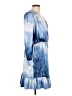 Scoop Tie-dye Blue Casual Dress Size L - photo 4