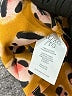CAbi 100% Polyester Animal Print Orange Sleeveless Blouse Size XL - photo 8